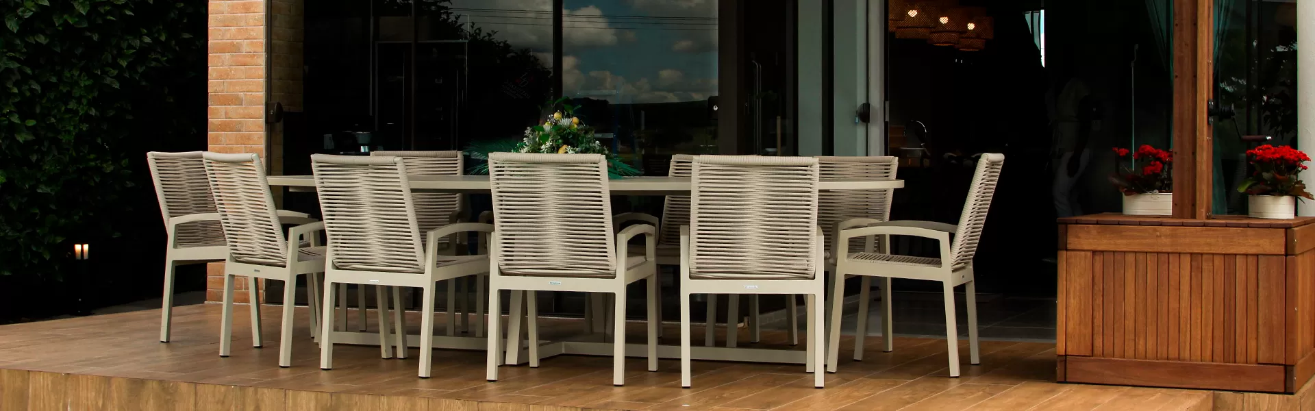 Viva o Verão: Móveis de Corda Náutica e Ombrelones De Alto Padrão | Fibrillare