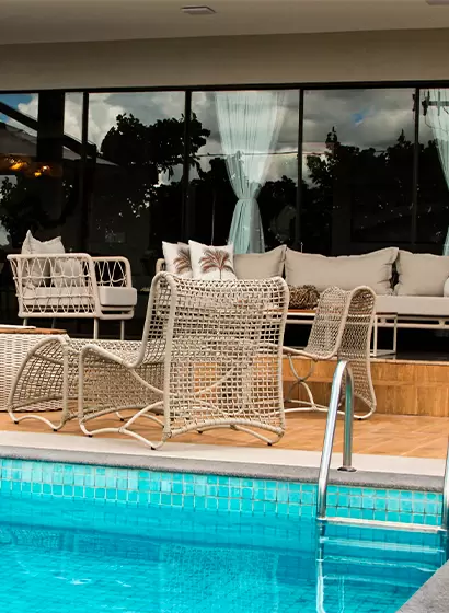 Móveis para Área de Lazer Completa: Piscina e Varanda | Fibrillare